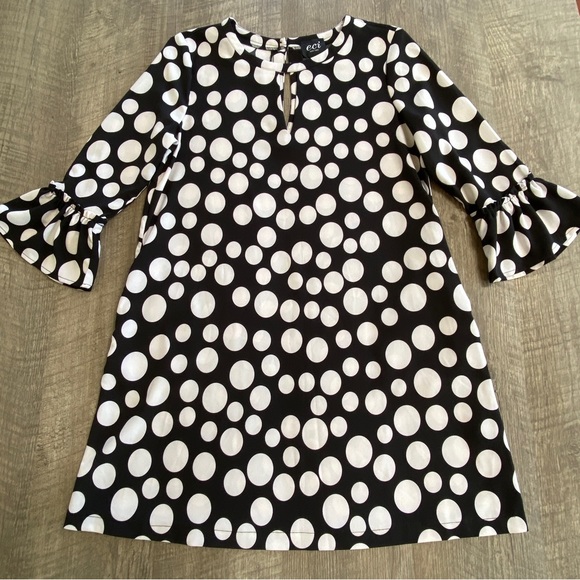 Retro 60s Shift Dress by eci New York - Size M - Picture 8 of 14